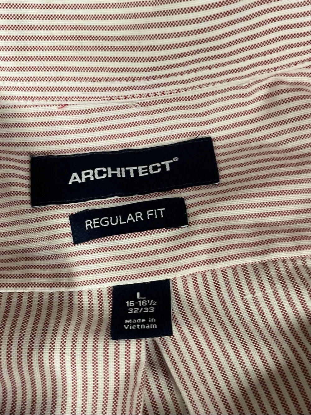 Two Mens Button-Down Shirts, size Large